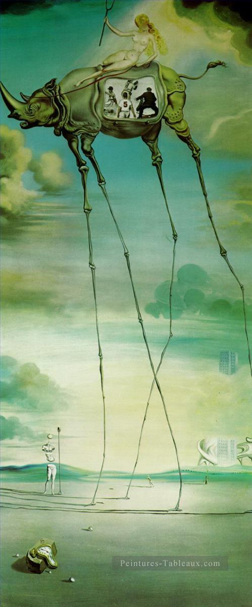 Celestial Ride Salvador Dali Oil Paintings